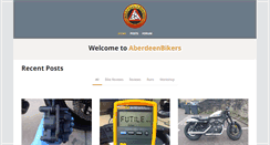 Desktop Screenshot of aberdeenbikers.eu